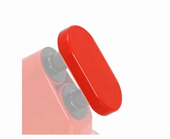 Abdeckung für Ansauggrohre RR Modell: NOX2 Farbe: rot